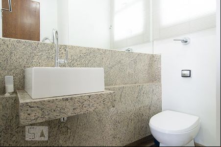 Lavabo de apartamento à venda com 4 quartos, 280m² em Serra, Belo Horizonte