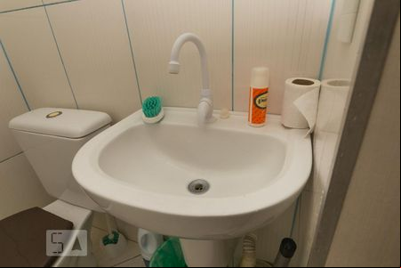 Detalhe do banheiro de apartamento à venda com 1 quarto, 20m² em Mirandópolis, São Paulo