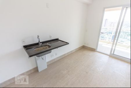 Cozinha de kitnet/studio à venda com 1 quarto, 32m² em Barra Funda, São Paulo