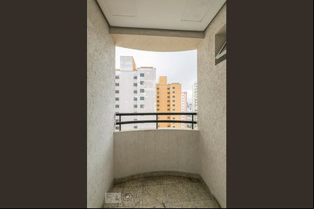 Varanda de apartamento à venda com 1 quarto, 53m² em Jardim Bela Vista, Santo André