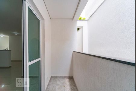 Varanda da Sala de apartamento à venda com 3 quartos, 69m² em Vila Pires, Santo André