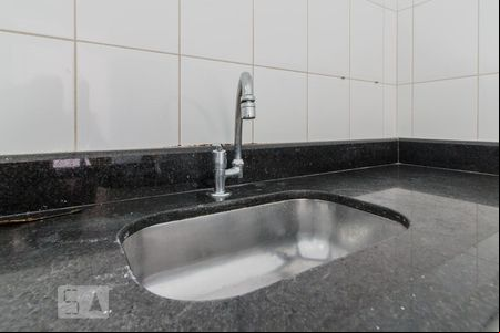 Cozinha de apartamento à venda com 3 quartos, 60m² em Parque Marajoara, Santo André