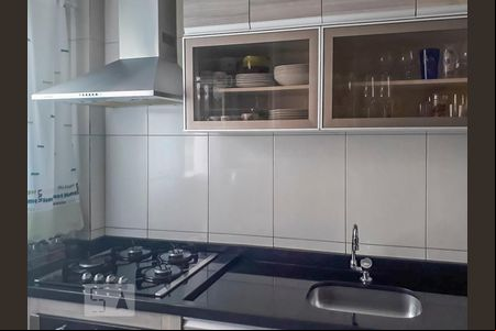 Cozinha de apartamento à venda com 2 quartos, 100m² em Jardim Santo Antônio, Santo André