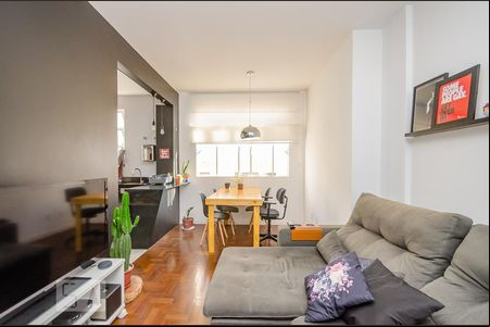 Sala de apartamento à venda com 2 quartos, 80m² em Santa Lúcia, Belo Horizonte