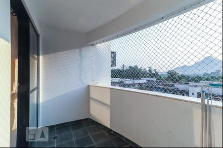Varanda da Sala de apartamento para alugar com 3 quartos, 70m² em Jacarepaguá, Rio de Janeiro