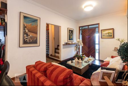 Sala de casa para alugar com 4 quartos, 362m² em Indianópolis, São Paulo
