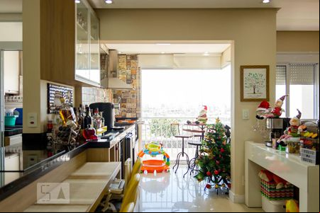 Varanda gourmet de apartamento à venda com 2 quartos, 65m² em Santa Maria, São Caetano do Sul