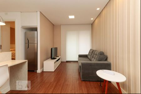 Sala de kitnet/studio para alugar com 1 quarto, 42m² em Jardim Paulistano, São Paulo