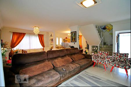 Sala de casa para alugar com 4 quartos, 400m² em Vila Homero Thon, Santo André