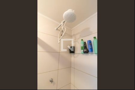 Banheiro  de apartamento à venda com 3 quartos, 110m² em Vila Lutécia, Santo André
