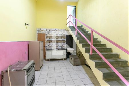 Sala e Cozinha de kitnet/studio à venda com 1 quarto, 79m² em Canaa, Belo Horizonte