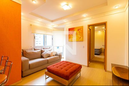 Sala de apartamento para alugar com 1 quarto, 45m² em Liberdade, São Paulo