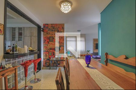 Sala de Jantar de apartamento à venda com 4 quartos, 144m² em Serra, Belo Horizonte