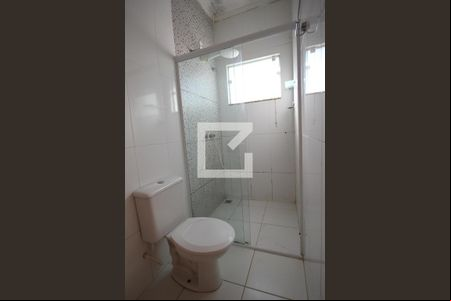 Banheiro da Suíte de casa de condomínio para alugar com 3 quartos, 95m² em Loteamento Dinorá Rosa, Sorocaba