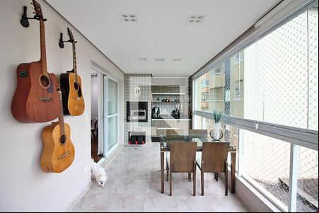 Varanda gourmet de apartamento à venda com 3 quartos, 131m² em Anchieta, São Bernardo do Campo