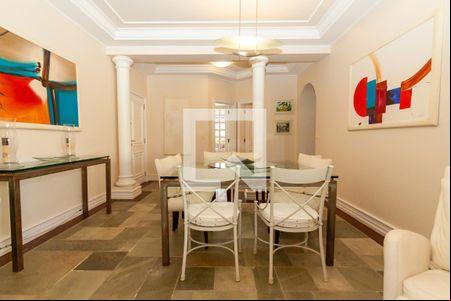 Sala de Jantar de apartamento para alugar com 4 quartos, 170m² em Enseada, Guarujá