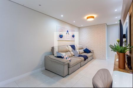 Sala de apartamento à venda com 3 quartos, 98m² em Parque Bandeirante, Santo André
