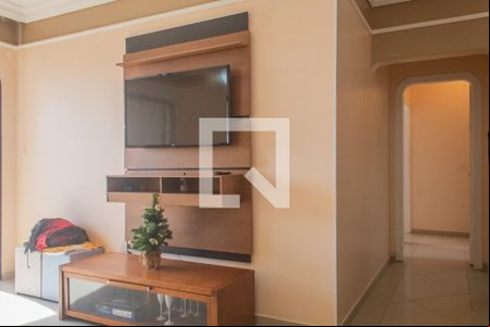 Sala de apartamento para alugar com 3 quartos, 115m² em Loteamento Joao Batista Juliao, Guarujá