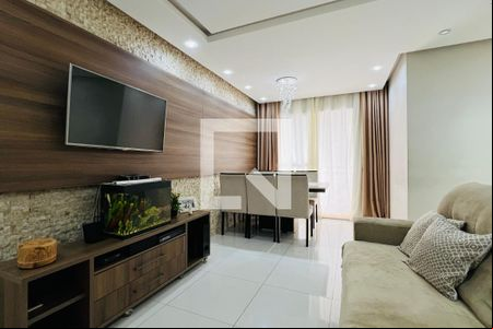 Sala de apartamento à venda com 3 quartos, 74m² em Vila Barros, Guarulhos