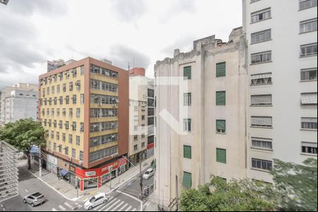 Vista do Studio de kitnet/studio para alugar com 1 quarto, 20m² em República, São Paulo