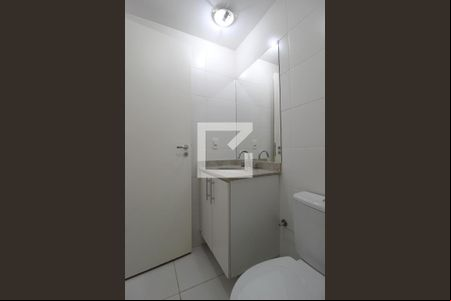Banheiro da Suíte de kitnet/studio à venda com 1 quarto, 40m² em Indianópolis, São Paulo