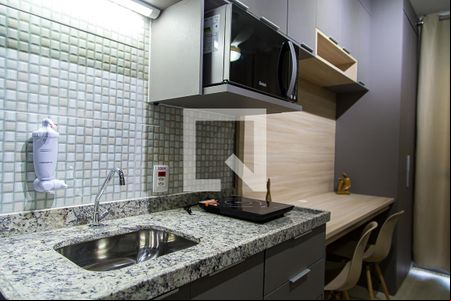 Studio - Detalhe de kitnet/studio para alugar com 1 quarto, 21m² em República, São Paulo