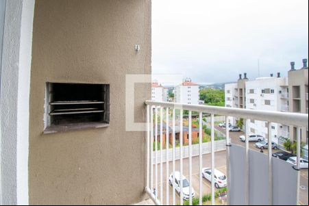 SAcada da Sala de apartamento à venda com 2 quartos, 51m² em Vila Nova, Porto Alegre