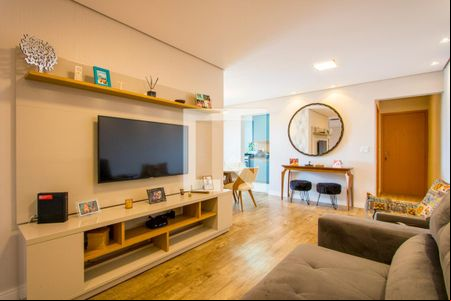 Sala de apartamento à venda com 3 quartos, 96m² em Parque Bandeirante, Santo André