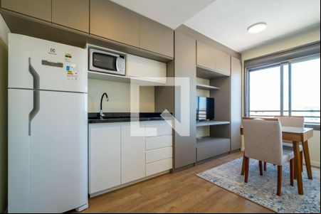 Sala/Cozinha de apartamento para alugar com 1 quarto, 25m² em Centro Histórico, Porto Alegre