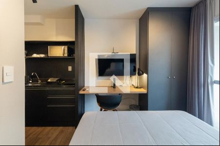 Studio de kitnet/studio para alugar com 1 quarto, 24m² em Jardim Paulistano, São Paulo