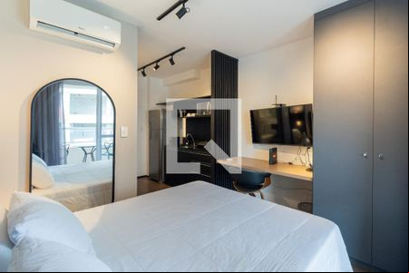 Studio de kitnet/studio para alugar com 1 quarto, 24m² em Jardim Paulistano, São Paulo