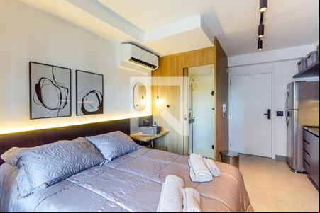 Studio de kitnet/studio para alugar com 1 quarto, 21m² em Indianópolis, São Paulo