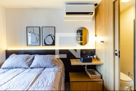 Studio de kitnet/studio para alugar com 1 quarto, 21m² em Indianópolis, São Paulo