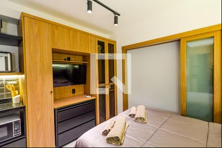 Studio de kitnet/studio para alugar com 1 quarto, 21m² em Indianópolis, São Paulo