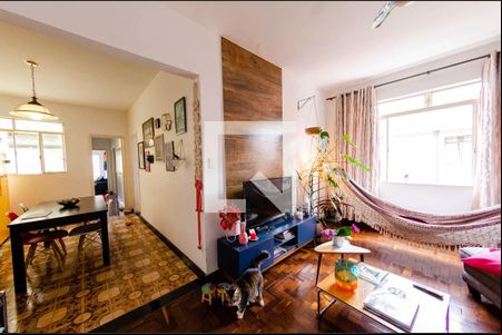 Sala de apartamento à venda com 3 quartos, 123m² em Serra, Belo Horizonte