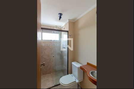 Banheiro de kitnet/studio à venda com 1 quarto, 38m² em Santa Cecília, São Paulo