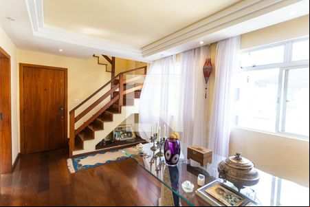 Sala 1 de apartamento à venda com 3 quartos, 160m² em Serra, Belo Horizonte