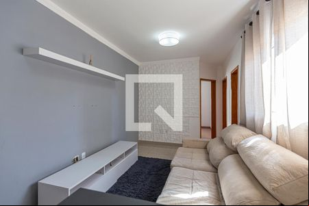 Sala de apartamento à venda com 2 quartos, 110m² em Jardim Bela Vista, Santo André