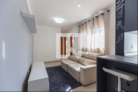 Sala de apartamento à venda com 2 quartos, 110m² em Jardim Bela Vista, Santo André