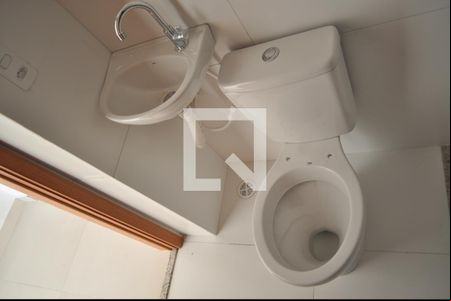 Banheiro de kitnet/studio à venda com 1 quarto, 23m² em Vila Mazzei, São Paulo
