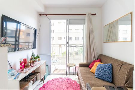 Sala de apartamento à venda com 1 quarto, 31m² em Jardim Prudência, São Paulo