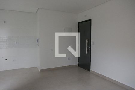 Sala e Cozinha  de apartamento para alugar com 2 quartos, 54m² em Vila Pires, Santo André