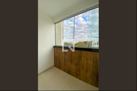 Varanda da Sala de apartamento para alugar com 2 quartos, 54m² em Ingá, Betim