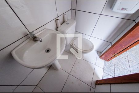 Banheiro de kitnet/studio à venda com 1 quarto, 21m² em Padre Eustáquio, Belo Horizonte