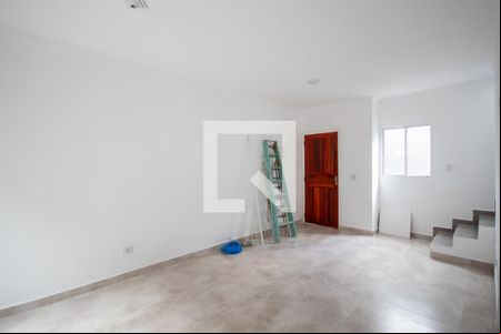 Sala e Cozinha de casa de condomínio à venda com 2 quartos, 67m² em Jaguaribe, Osasco