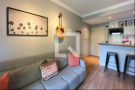 Sala de apartamento para alugar com 1 quarto, 33m² em Itaim Bibi, São Paulo