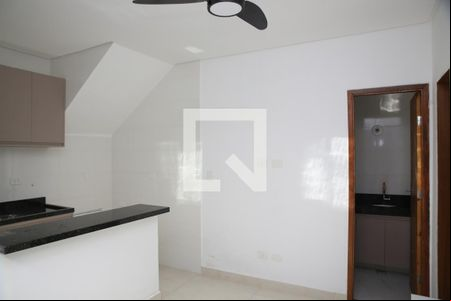 Sala de casa para alugar com 2 quartos, 45m² em Aviação, Praia Grande