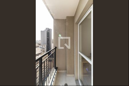 Varanda de apartamento à venda com 1 quarto, 28m² em República, São Paulo