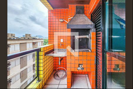 Varanda de apartamento para alugar com 3 quartos, 80m² em Loteamento Joao Batista Juliao, Guarujá
