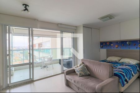 Sala/Quarto de kitnet/studio à venda com 1 quarto, 34m² em Jardim Aeroporto, São Paulo
